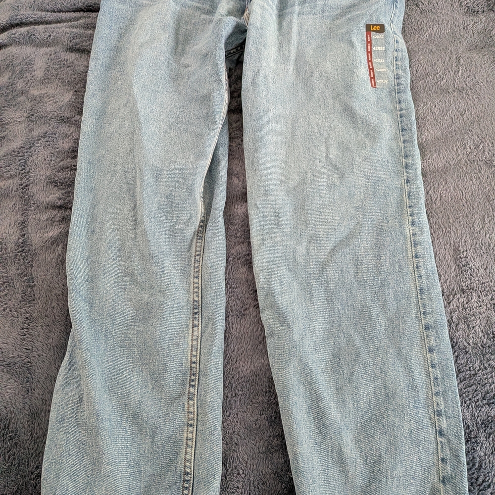 Lee Mens Light Blue Jeans New 42/32